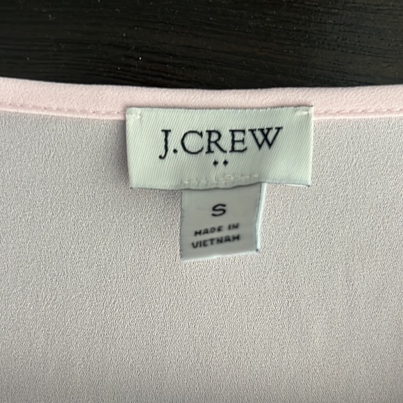 NWOT J.Crew Factory sleeveless pleated tie-neck top - Picture 3 of 4